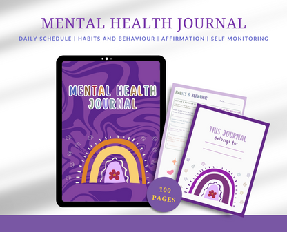 Mental Health Journal & Activity Guide
